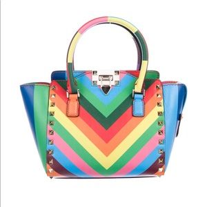 EUC Valentino 1973 Rockstud mini shopper.
